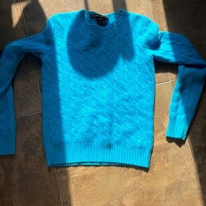 Blue Ralph Lauren slim fit sweater Kashmir